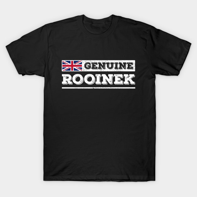 Genuine Rooinek design with Union Jack T-Shirt by RobiMerch